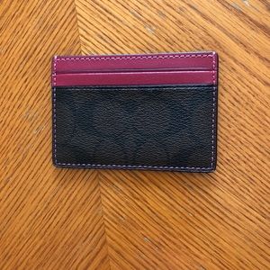 New Coach Card Holder
